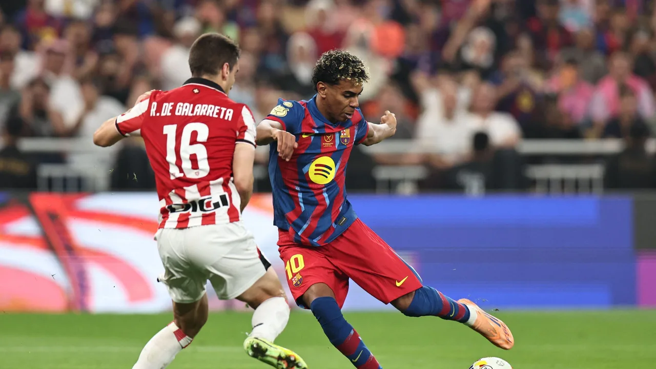 القنوات الناقلة لمواجهة برشلونة وأتلتيك بيلباو في الدوري الإسباني وطريقة متابعتها رقميًا